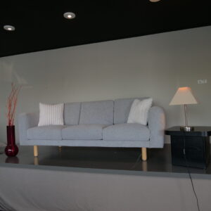 Moderne 3-zits Bank Grijs